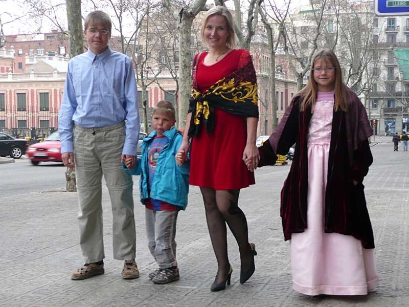 Els nens de la Stania Kuspertova